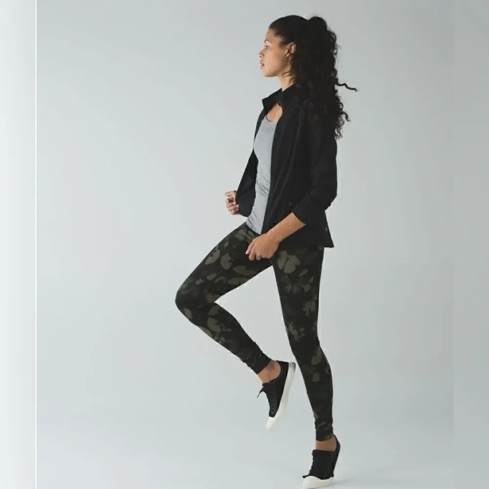Lululemon Wunder Under Pant *Full-On Luon Biggie So Fly Butterfly Size 4